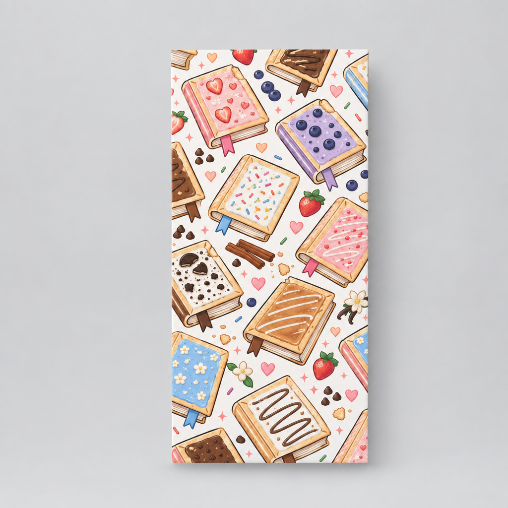 Wide Glossy Bookish Bookmark