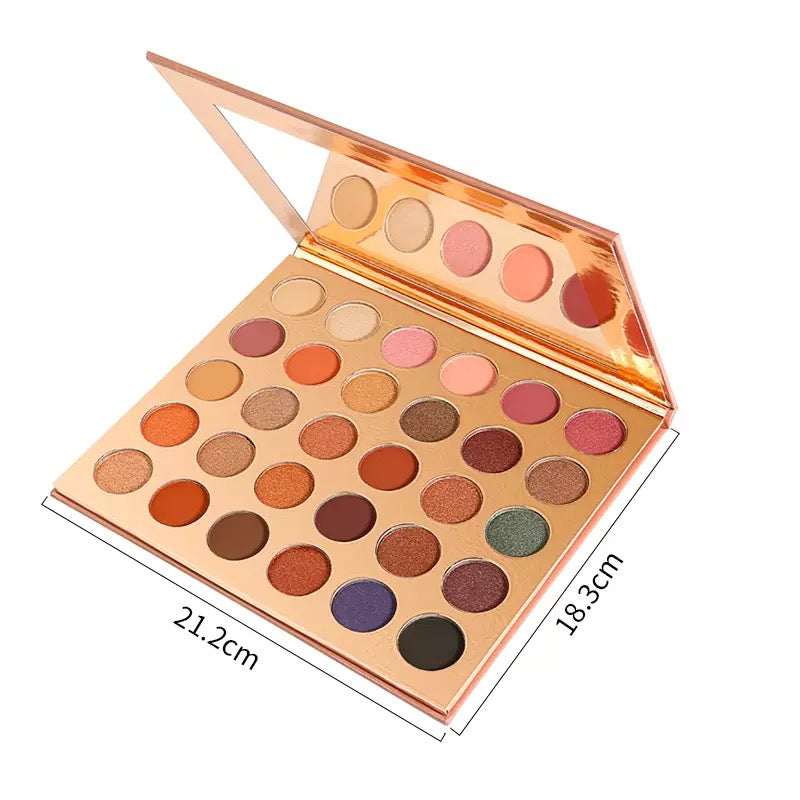 "Sunkissed" Pressed Powder Eyeshadow Makeup Palette Eye Shadow Pink Sweetheart