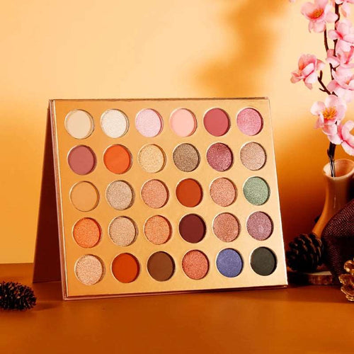 "Sunkissed" Pressed Powder Eyeshadow Makeup Palette Eye Shadow Pink Sweetheart