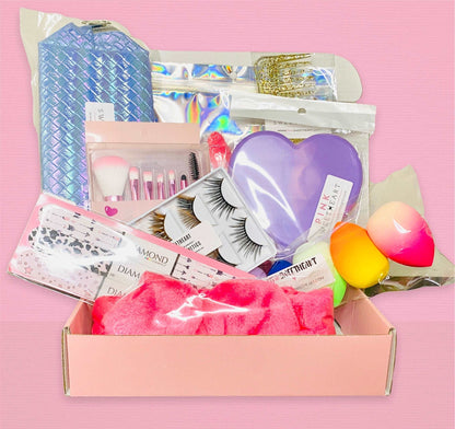 Sweetheart Beauty Box Cosmetic & Toiletry Bags Pink Sweetheart