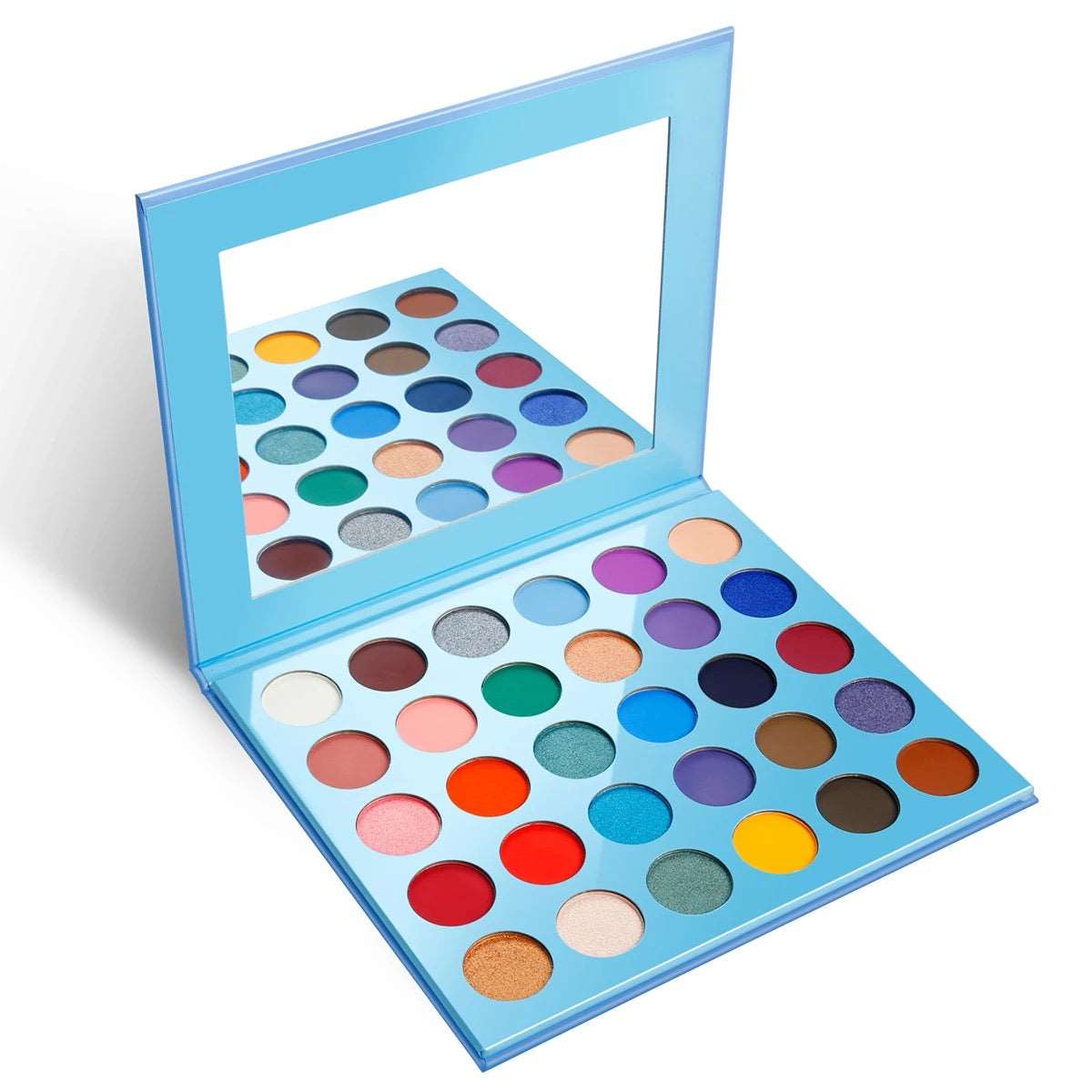 "Tropical Paradise" Pressed Powder Eyeshadow Makeup Palette Eye Shadow Pink Sweetheart