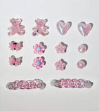 Baby Pink Clog Charms Set