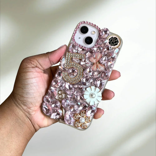 Bling Charm iPhone 13 Case PREOWNED