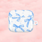 Blue Ribbon AirPod Case - AirPods Gen 3 / White / Glossy