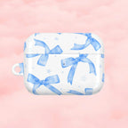 Blue Ribbon AirPod Case - AirPods Pro Gen 2 / White / Glossy