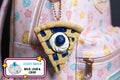 Blueberry Pie Clicker Fidget Keychain - Clicky Blue