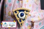 Blueberry Pie Clicker Fidget Keychain - Clicky Blue