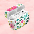 Botanical Flower Garden AirPod Case - AirPods Pro Gen 1 / White / Glossy
