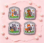 Bought Another Book Enamel Pin Set 4pcs