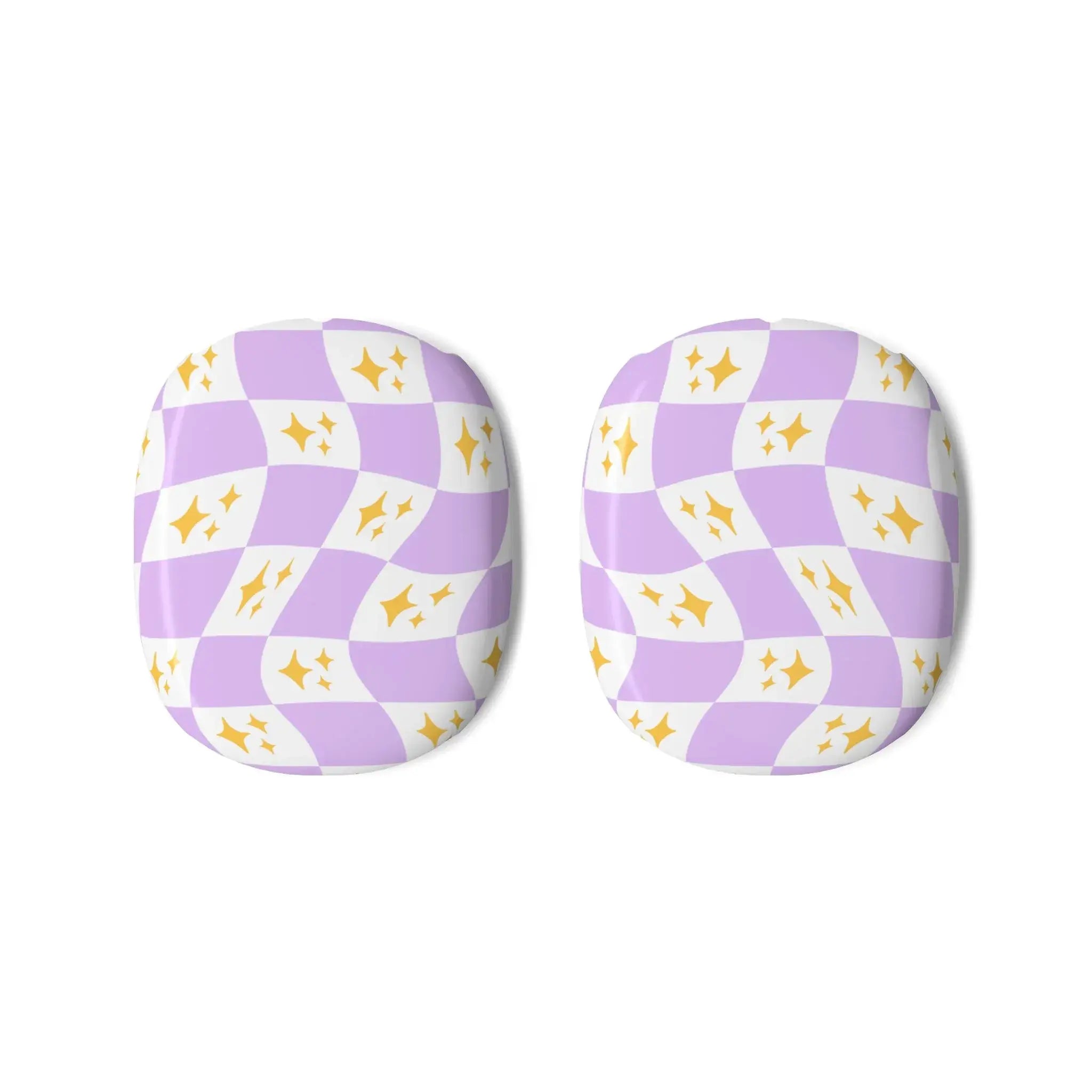 Checkered Glam AirPods Max Shell Case