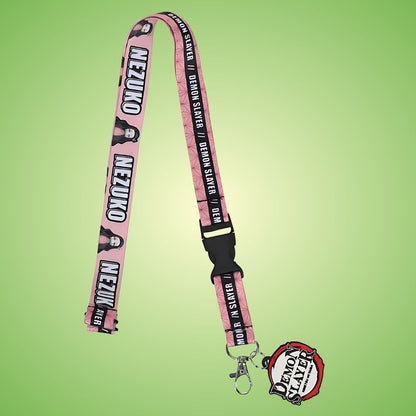 Demon Slayer Nezuko Lanyard Keychain