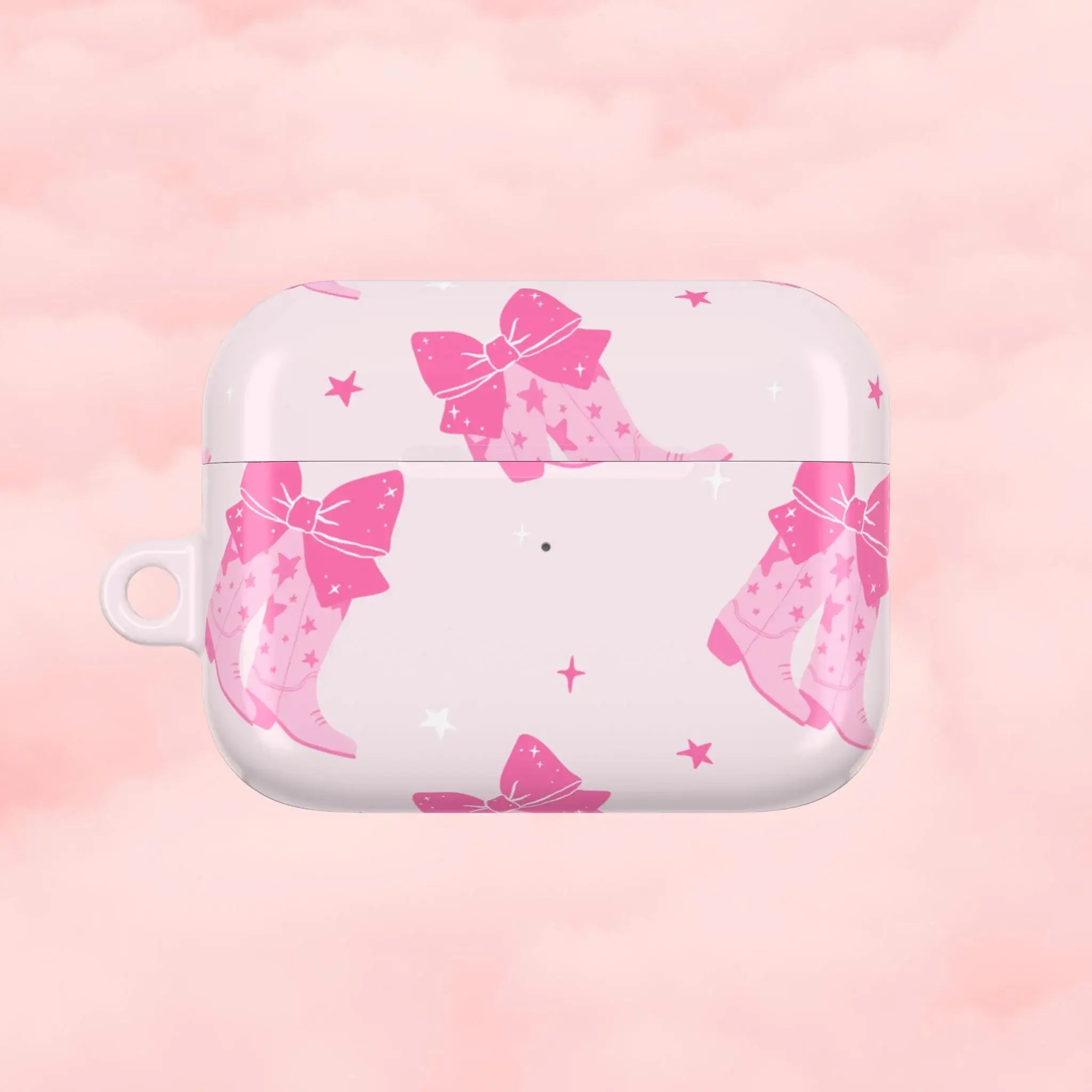 Chic Western Cowgirl Airpod Case - AirPods Pro Gen 2 / White / Glossy