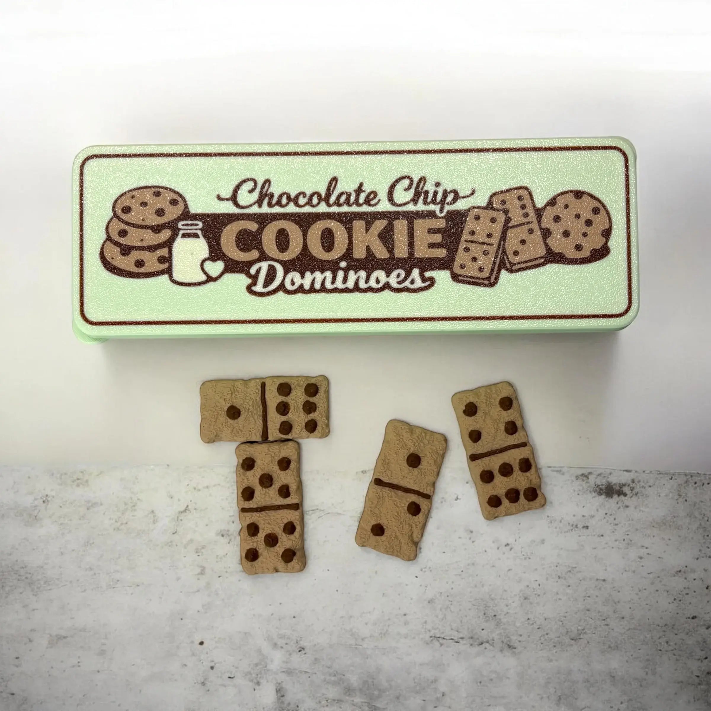 Chocolate Chip Cookie Novelty Dominoes