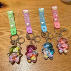 Chubby Bear Cub Liquid Keychain