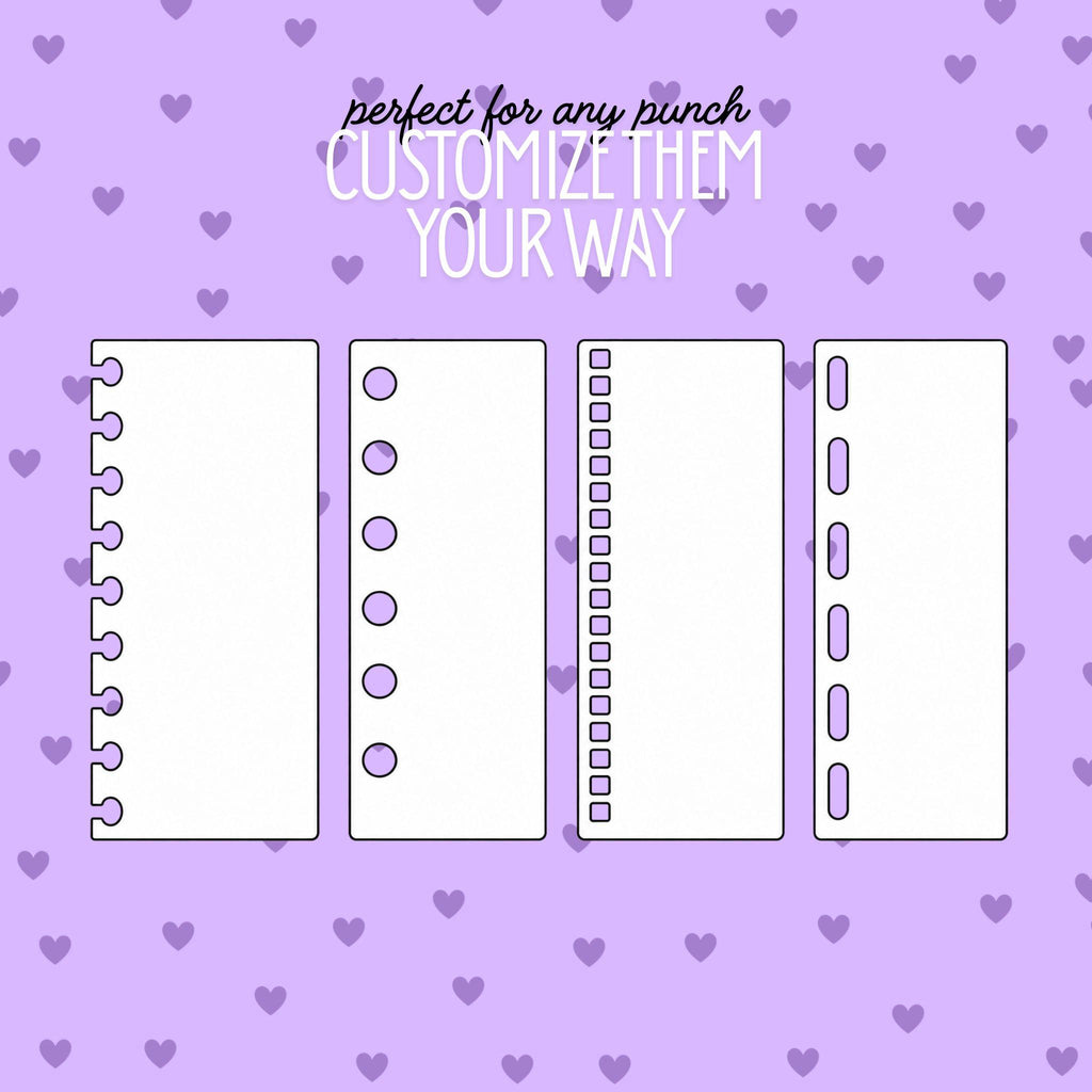 Colorful Planner Divider Tabs - 6pcs