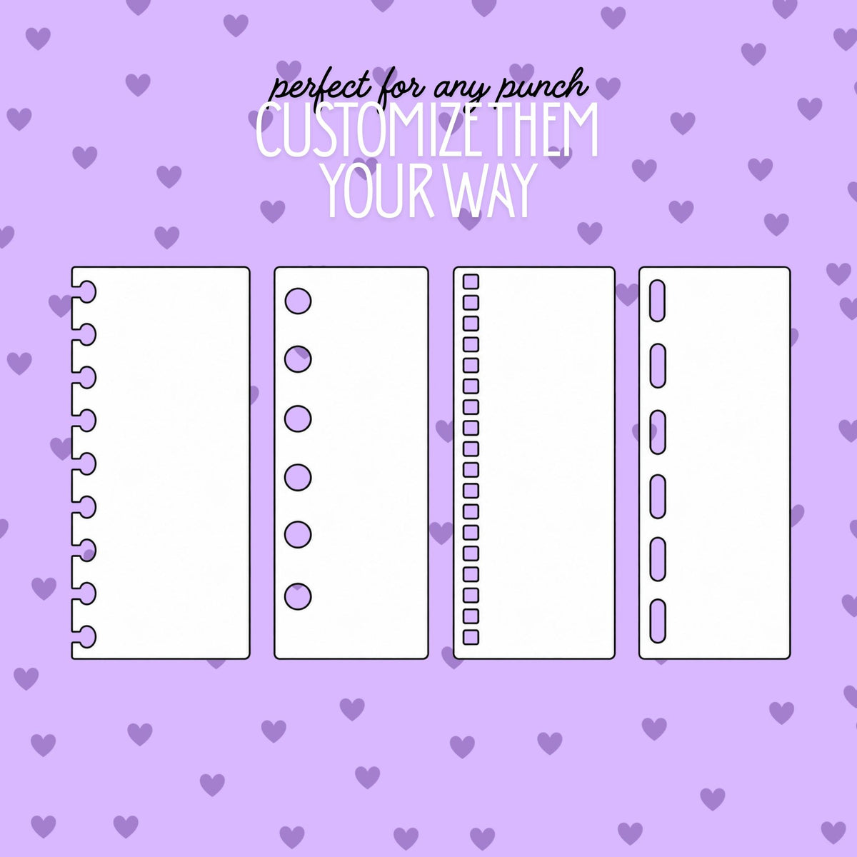 Colorful Planner Divider Tabs - 8pcs
