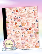 Composition Notebook - Bunny Teatime