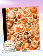 Composition Notebook - Cozy Autumn