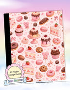 Composition Notebook - Dessert Shop