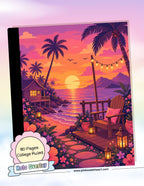 Composition Notebook - Island Retreat