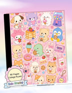 Composition Notebook - Kawaii Cuteness
