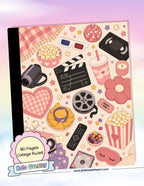 Composition Notebook - Movie Night