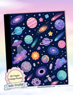 Composition Notebook - Outer Space