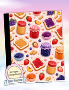Composition Notebook - Peanut Butter and Jelly