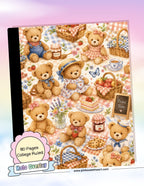 Composition Notebook - Teddy Picnic