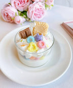 Confetti Loops Cereal Milk Mini Dessert Candle
