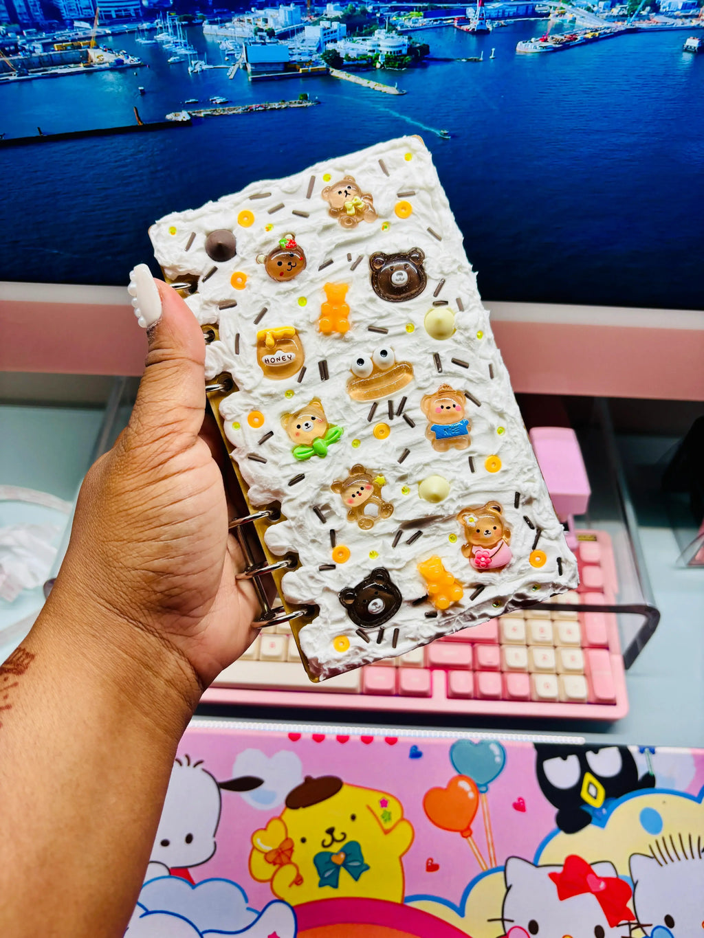 Cozy Mocha Frosted Decoden Acrylic Binder