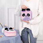 Cute Sequin Panda Makeup Bag