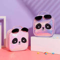 Cute Sequin Panda Makeup Bag - Pink