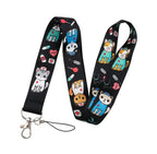 Cute Strap Lanyard Keychain - Medical Kitty