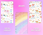 Decorative Binder Dashboards A6 - 3pcs - Unicons