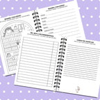 Deluxe Book Reading Journal - Coil Bound