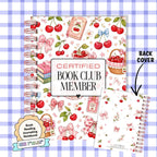 Deluxe Book Reading Journal - Coil Bound - Coquette