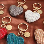 Diamond Heart Keychain
