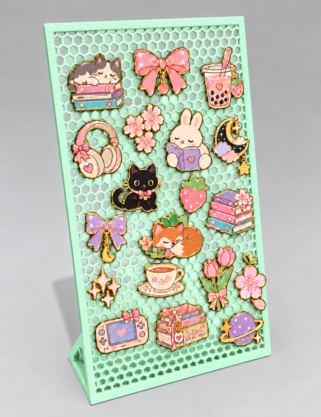Enamel Pin Display Board - Mint