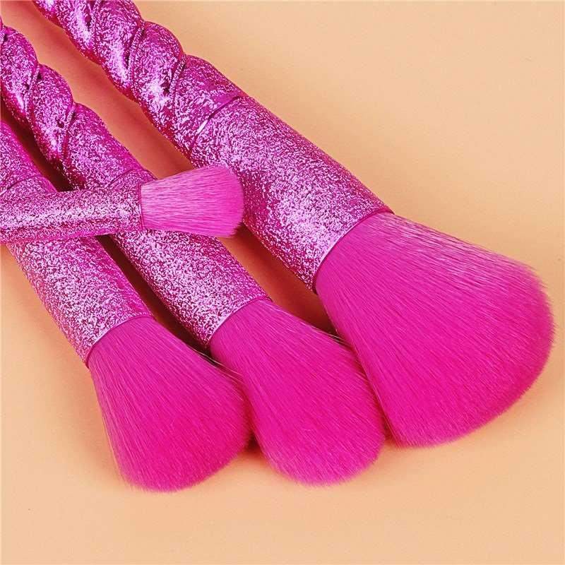 Frosted Unicorn Ombre Makeup Brush Set