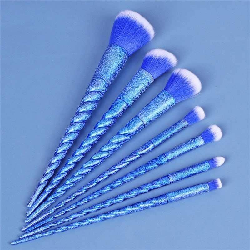 Frosted Unicorn Ombre Makeup Brush Set