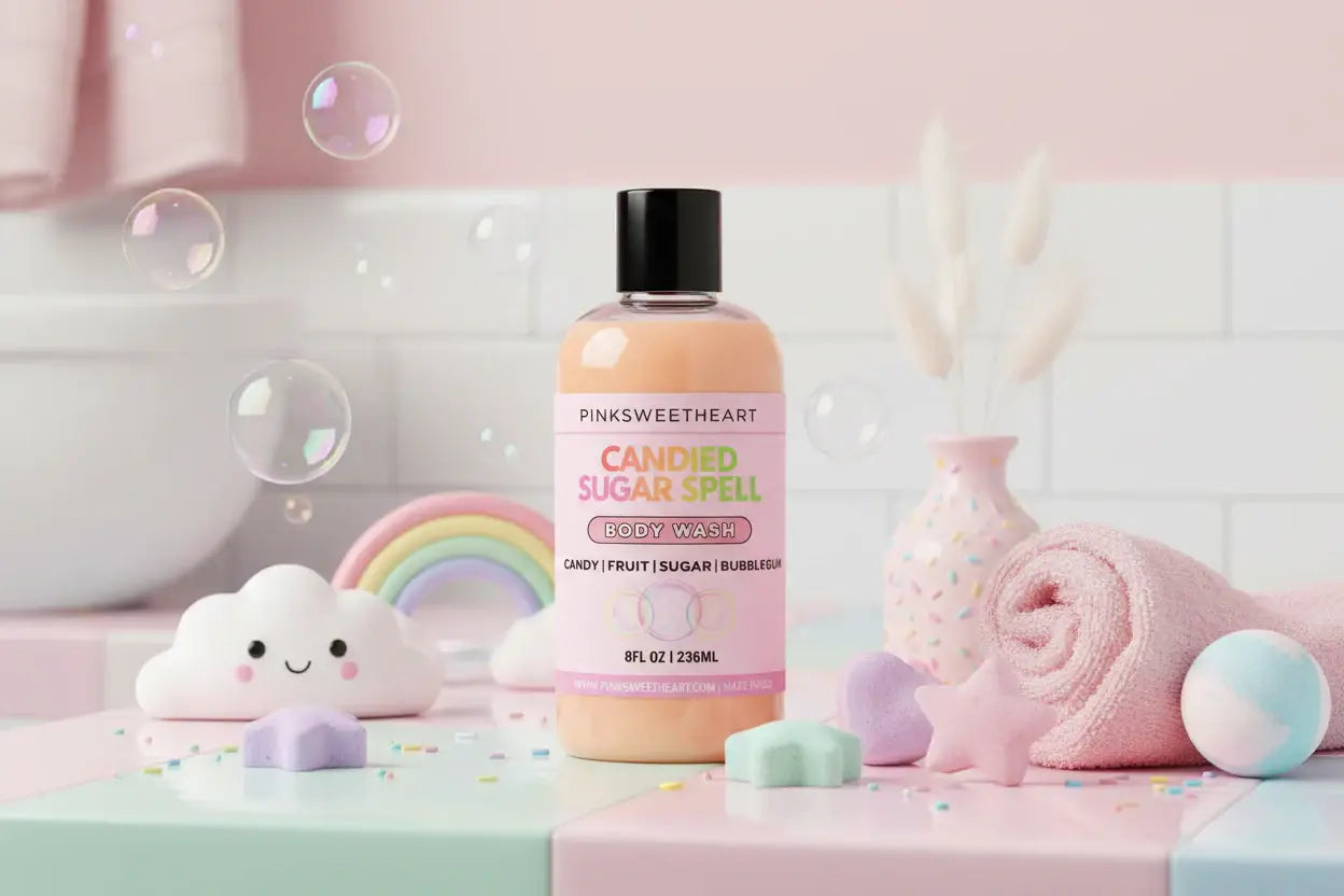 Fruity Sweet Creamy Body Wash - Candied Sugar Spell