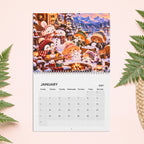 Furry Woodland Friends Calendar 2027 - 10.8" x 8.4" / Semi Glossy