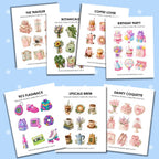 Glossy Sticker Sheet