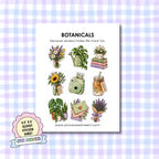 Glossy Sticker Sheet - Botanicals