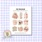 Glossy Sticker Sheet - The Traveler