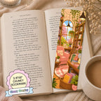 Glossy Wide Bookmark - Book Shop