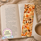 Glossy Wide Bookmark - Cozy Autumn