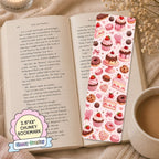 Glossy Wide Bookmark - Dessert Cafe