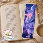 Glossy Wide Bookmark - Futuristic